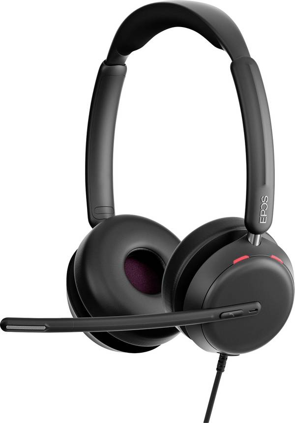 EPOS IMPACT 860  On Ear Headset kabelgebunden Stereo Schwarz  Headset Telefon