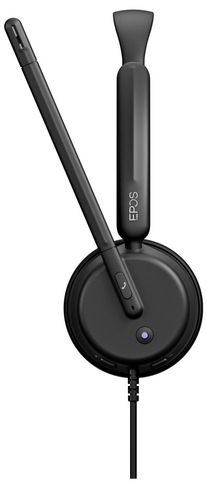 EPOS IMPACT 430T - Einseitiges On-Ear Headset (MS-Teams zertifiziert | Plug-and-Play | inkl. USB Adapter) - schwarz-1