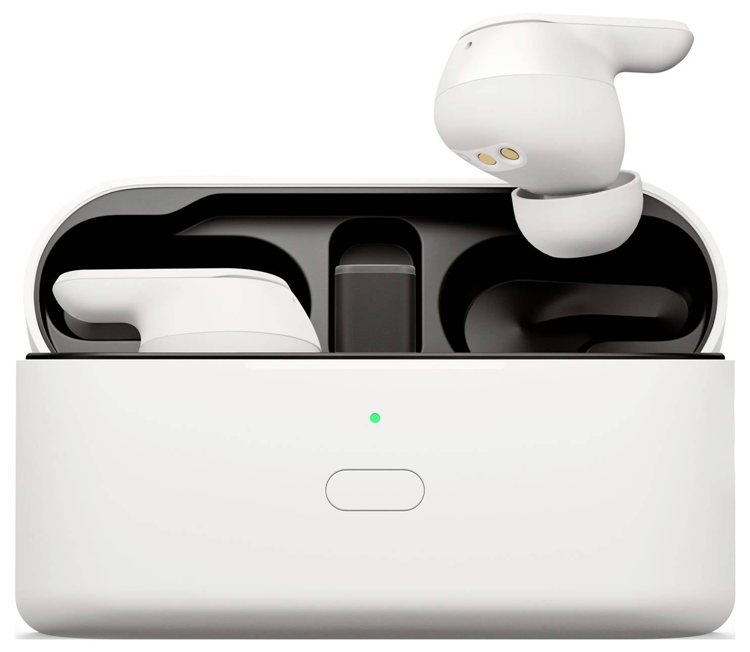 EPOS ADAPT E1 In Ear Headset Kabellos, Bluetooth® Stereo Weiß Noise Cancelling, Mikrofon-Rauschunterdrückung Headset, La-5