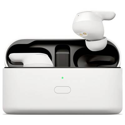 EPOS ADAPT E1 In Ear Headset Kabellos, Bluetooth® Stereo Weiß Noise Cancelling, Mikrofon-Rauschunterdrückung Headset, La-5