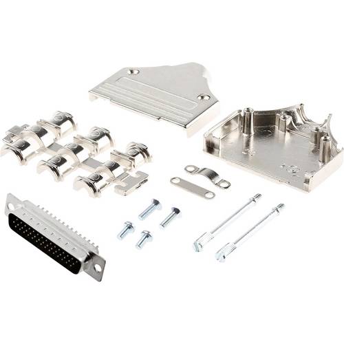 MH Connectors MHDM25-HD44MS-K D-SUB Buchsenleisten-Set 180 ° Polzahl: 25 Lötkelch 1 St.