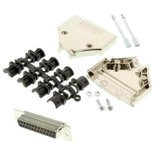 Thumbnail - MH Connectors MHDTPK25-DM25S-K D-SUB Buchsenleisten-Set 180 ° Polzahl: 25 Lötkelch 1 St.