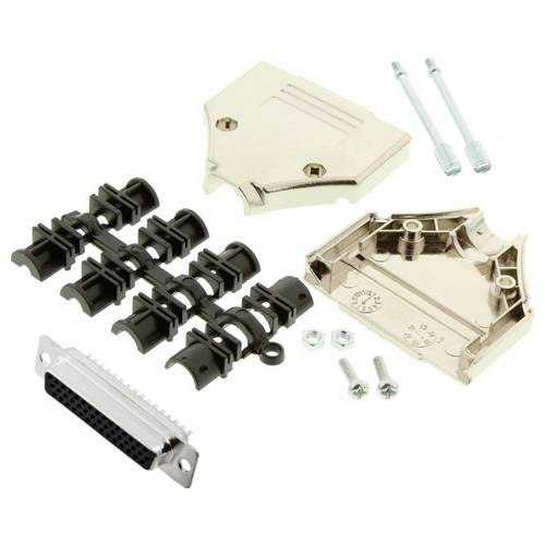 Thumbnail - MH Connectors MHDTPK25HD44FS-K D-SUB Buchsenleisten-Set 180 ° Polzahl: 25 Lötkelch 1 St.