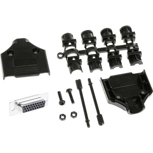 MH Connectors MHDTPPK15HD26FSK D-SUB Buchsenleisten-Set 180 ° Polzahl: 15 Lötkelch 1 St.
