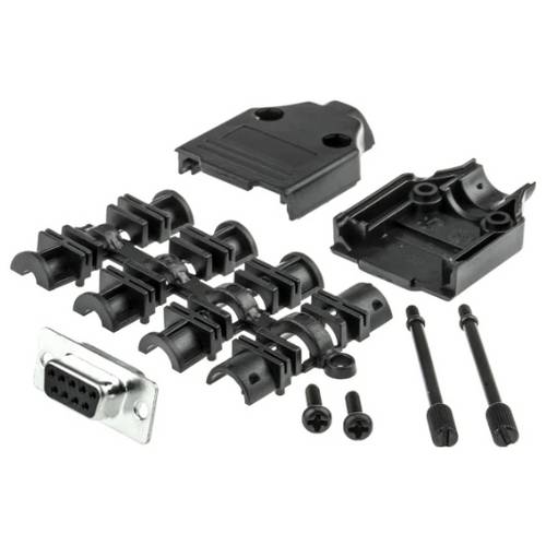 Thumbnail - MH Connectors MHDTPPK9-DB9S-K D-SUB Buchsenleisten-Set 180 ° Polzahl: 9 Lötkelch 1 St.