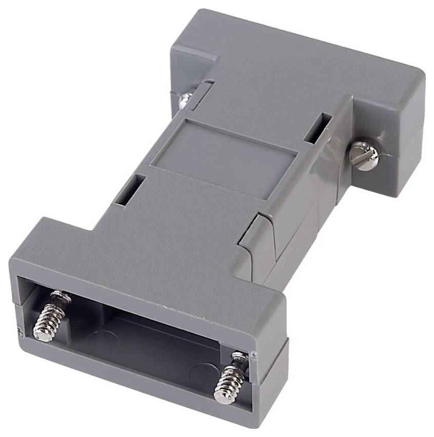 MH Connectors MHGCP1515PPLG D-sub behuizing Aantal polen: 15 Kunststof Grijs 1 stuk(s)