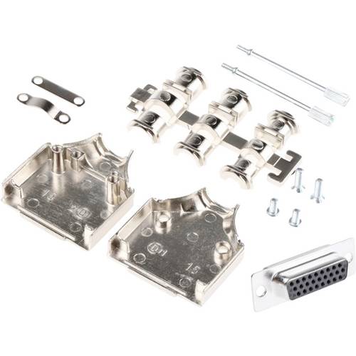 Thumbnail - MH Connectors MHDM15-HD26FS-K D-SUB Stiftleisten-Set 180 ° Polzahl: 15 Lötkelch 1 St.