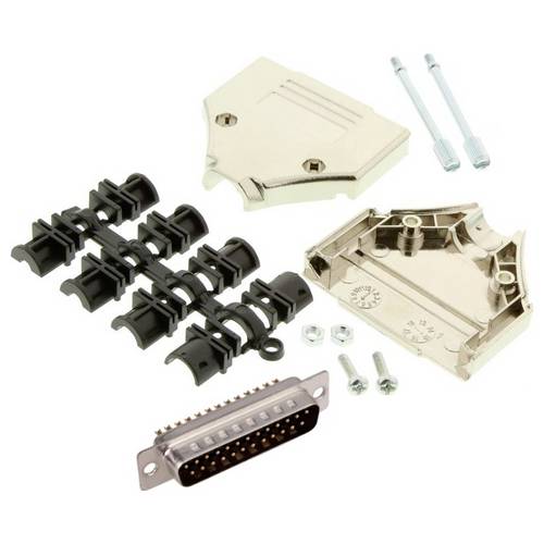 Thumbnail - MH Connectors MHDTPK25-DM25P-K D-SUB Stiftleisten-Set 180 ° Polzahl: 25 Lötkelch 1 St.