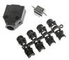 MH Connectors MHDTPPK9-DB9P-K D-SUB Stiftleisten-Set 180 ° Polzahl: 9 Lötkelch 1 St.