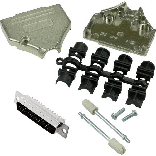 Thumbnail - MH Connectors MHDTZK25HD44MS-K D-SUB Stiftleisten-Set 180 ° Polzahl: 25 Lötkelch 1 St.
