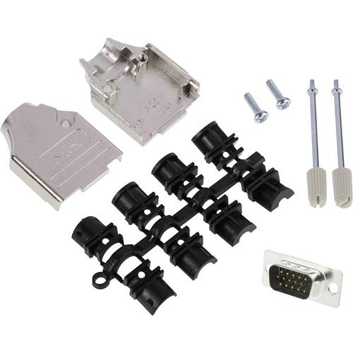 Thumbnail - MH Connectors MHDTZK9HD15MS-K D-SUB Stiftleisten-Set 180 ° Polzahl: 9 Lötkelch 1 St.