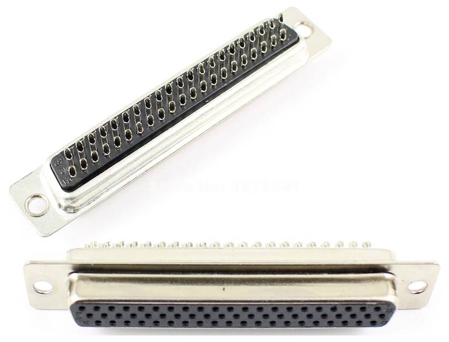 MH Connectors MHHDS62-F-N-B-S D-SUB Steckverbinder 180 ° Polzahl: 62 Print 1 St.