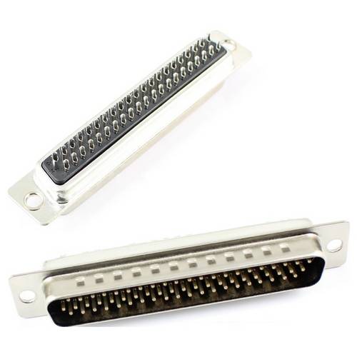 MH Connectors MHHDS62-M-N-B-S D-SUB Steckverbinder 180 ° Polzahl: 62 Print 1 St.