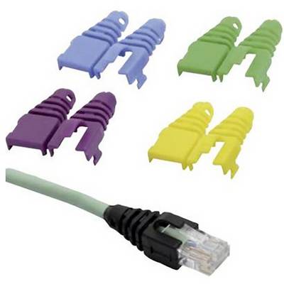 MH Connectors RJ45 Knickschutz RJ45SRB-RET-BK RJ45SRB-RET-BK Schwarz 1 St.-0