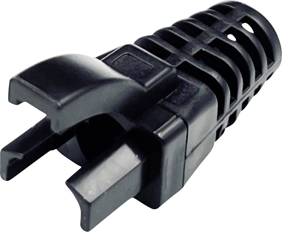 MH Connectors RJ45 KNIKBESCHERMING MHRJ45SRI-BK MHRJ45SRI-BK Zwart 1 stuk(s)