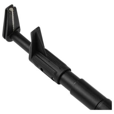 VOLTCRAFT MSK-140 Sicherheits-Flachmessabgreifer für Stromschienen Steckanschluss 4 mm CAT III 1000 V 10 A Schwarz-4