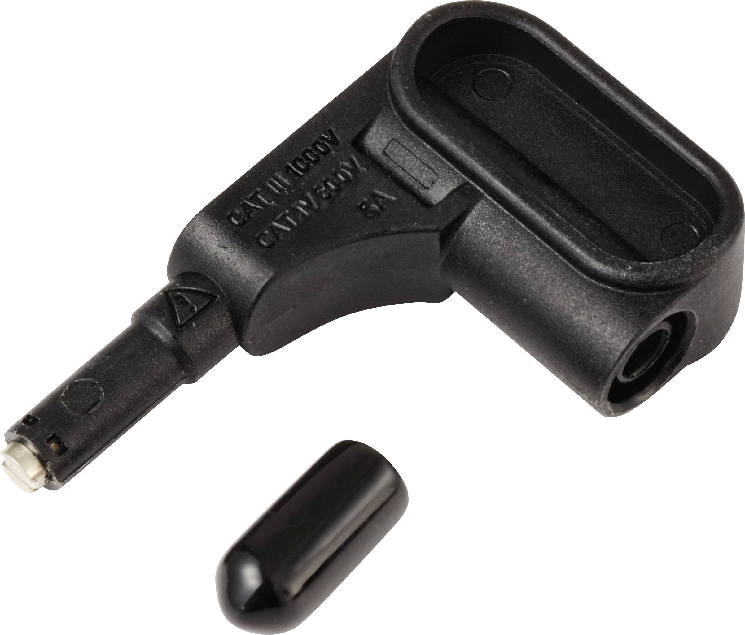 VOLTCRAFT MSS-120 Magnet Prüfspitze Buchse 4 mm CAT III 1000 V, CAT IV 600 V Schwarz 1 St.