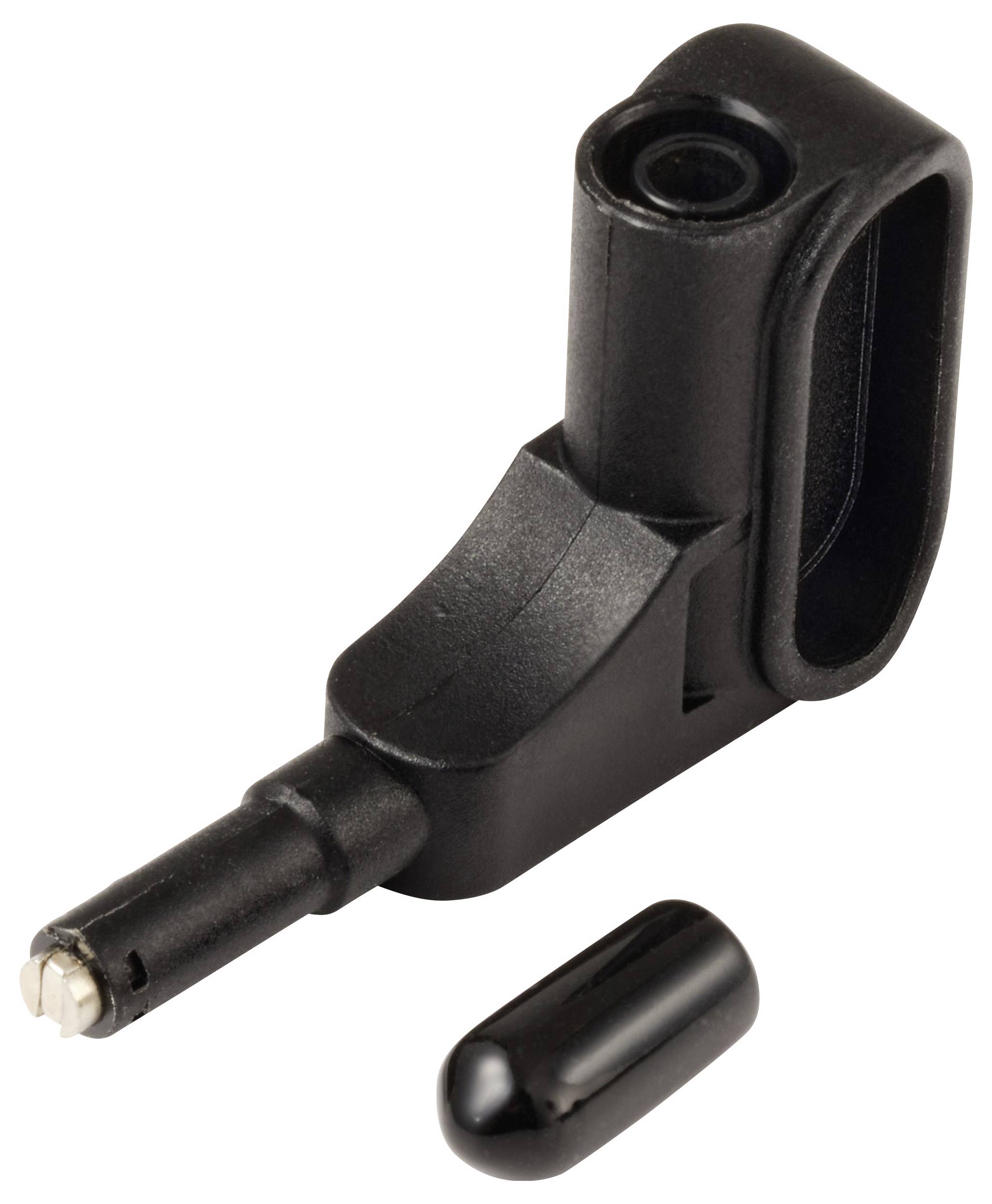 VOLTCRAFT MSS-120 Magnet Prüfspitze Buchse 4 mm CAT III 1000 V, CAT IV 600 V Schwarz-1