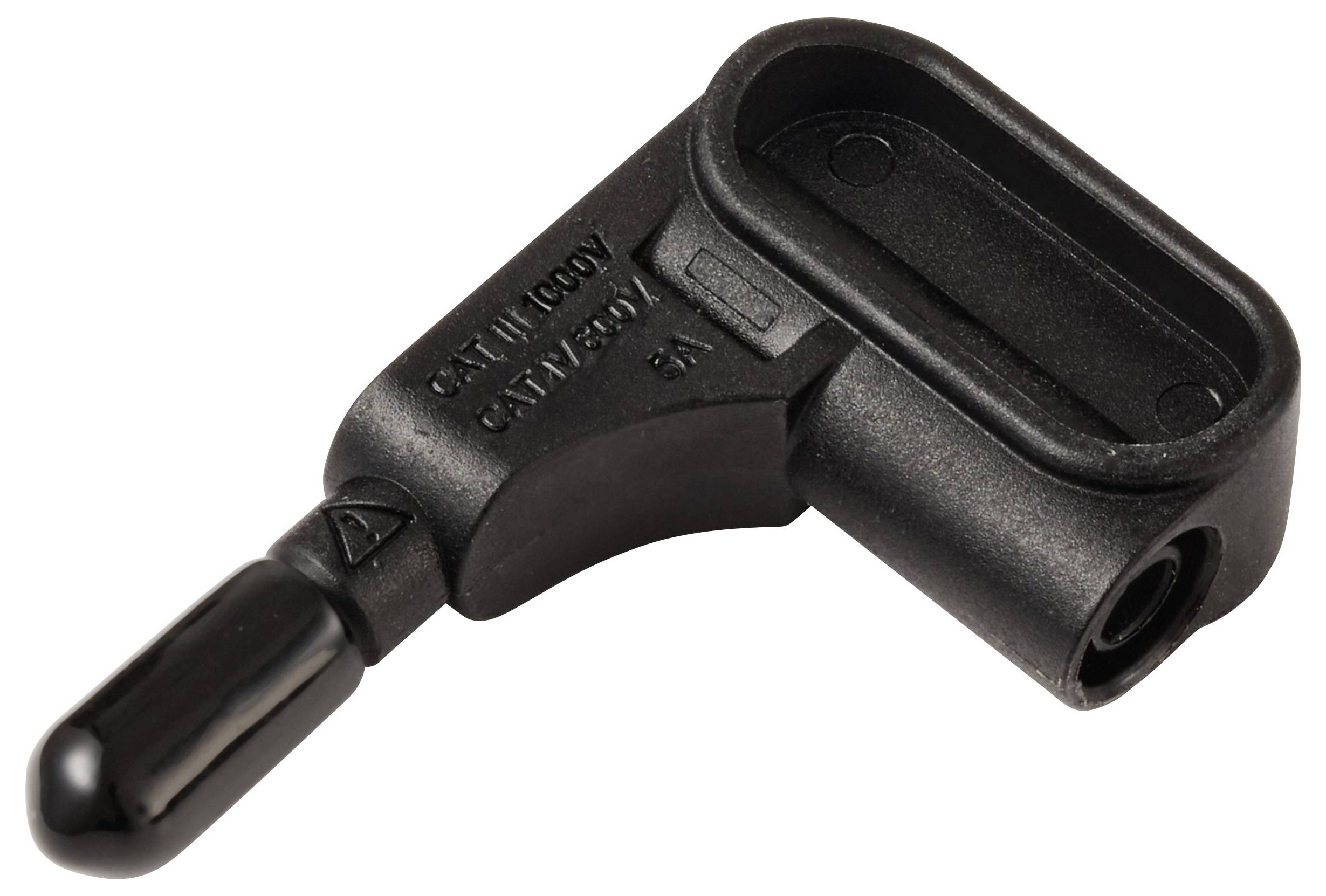 VOLTCRAFT MSS-120 Magnet Prüfspitze Buchse 4 mm CAT III 1000 V, CAT IV 600 V Schwarz-3