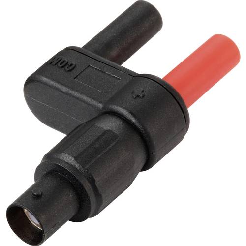 Thumbnail - VOLTCRAFT MSC-120 Adapterstecker BNC-Buchse - Stecker 4 mm gerade, isoliert Schwarz