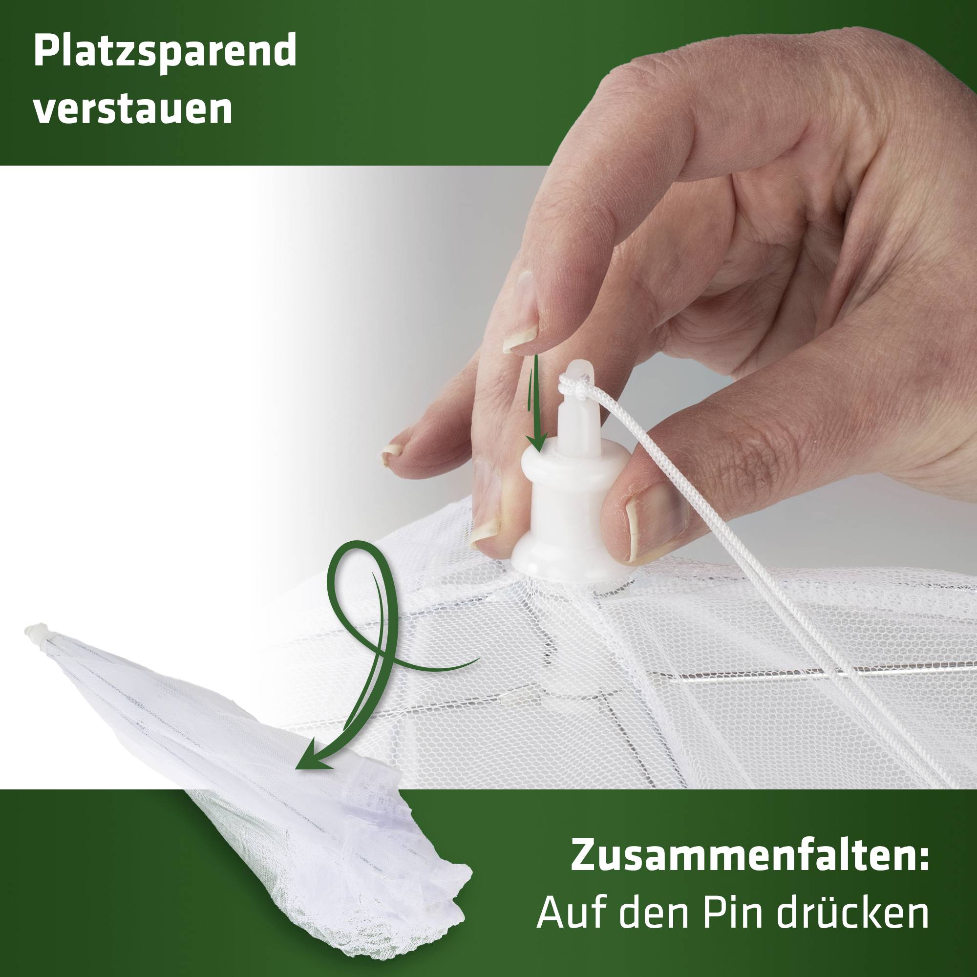 Gardigo 25400INT Fliegenhaube (L x B x H) 37 x 37 x 23 cm Weiß 1 St.-7