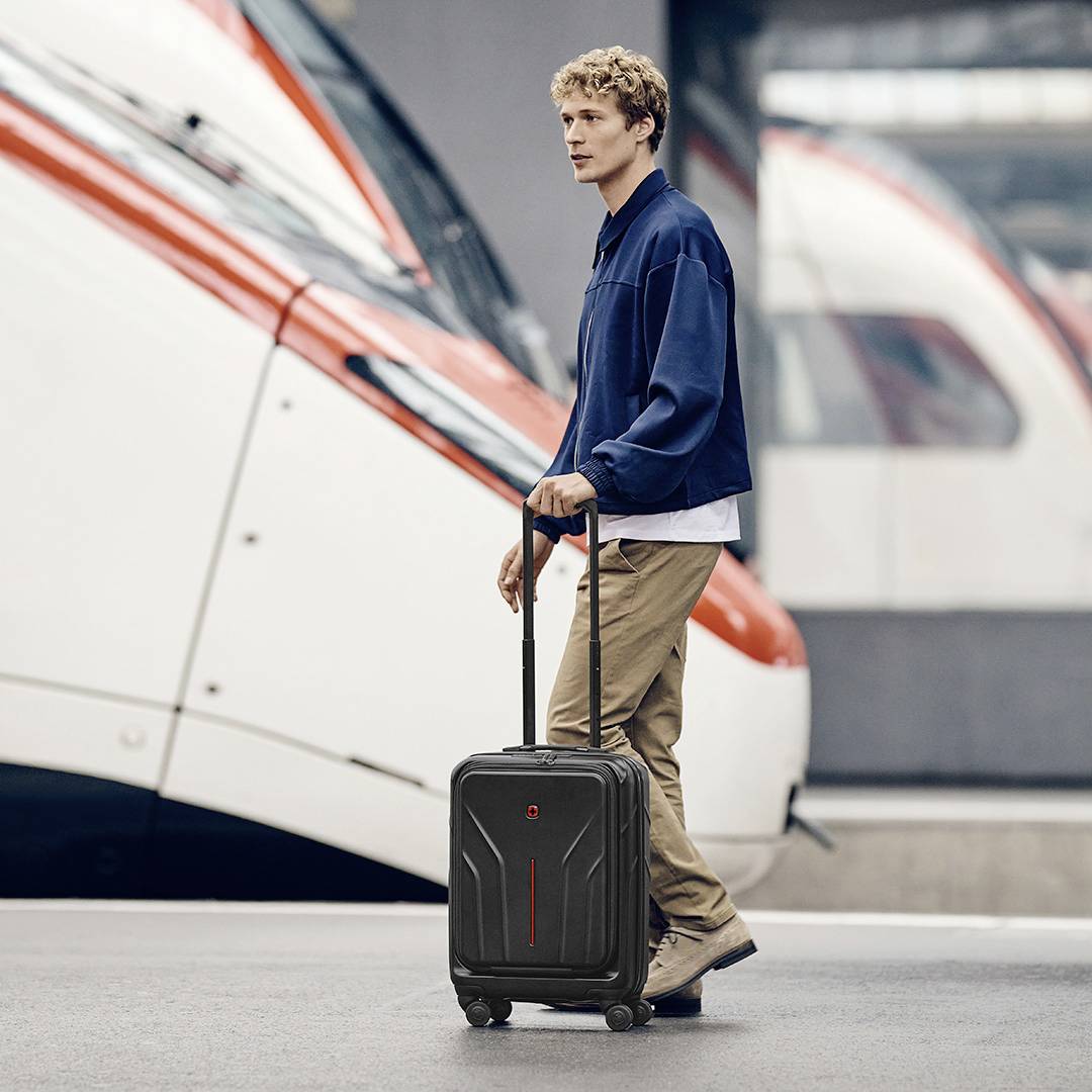 Wenger Schalenkoffer/Trolley Amplix Hardside Carry-On Schwarz-11