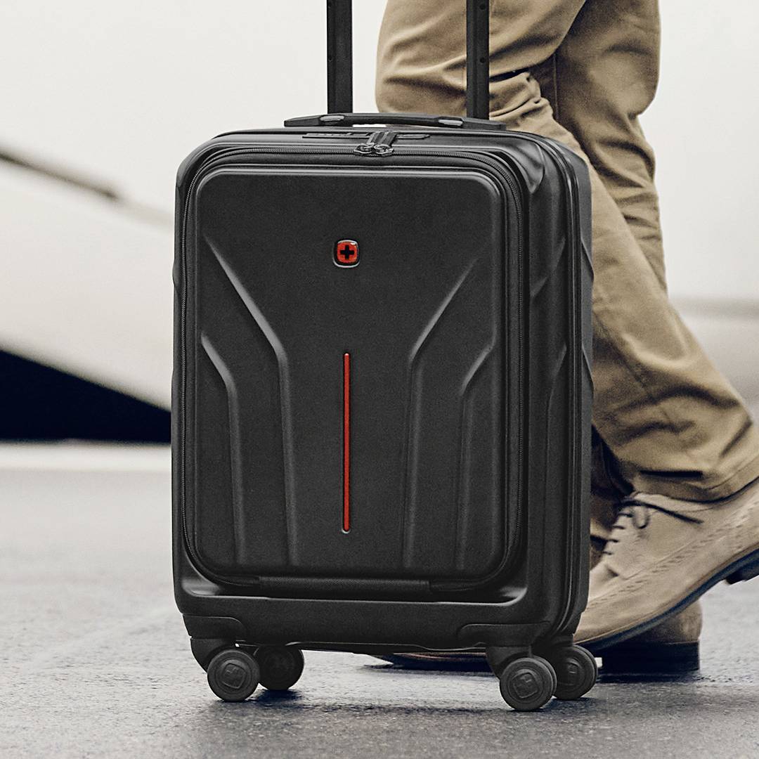 Wenger Schalenkoffer/Trolley Amplix Hardside Carry-On Schwarz-12