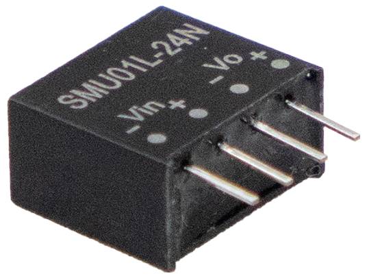 MW Mean Well SMU01N-24N DC/DC-bilomformer 0.042 A Antal udgange: 1 x Indhold 1 stk