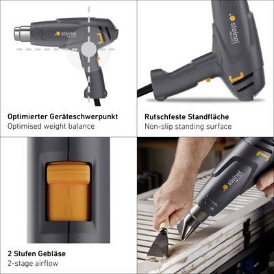Steinel 092641 HM 1620 S SET Heißluftgebläse 1600 W-8