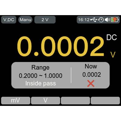 VOLTCRAFT VC-44 Hand-Multimeter und 1 Kanal Oszilloskop digital CAT III 1000 V Anzeige (Counts): 20000-5