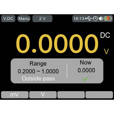 VOLTCRAFT VC-44 Hand-Multimeter und 1 Kanal Oszilloskop digital CAT III 1000 V Anzeige (Counts): 20000-7