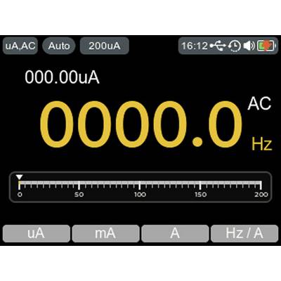 VOLTCRAFT VC-44 Hand-Multimeter und 1 Kanal Oszilloskop digital CAT III 1000 V Anzeige (Counts): 20000-11