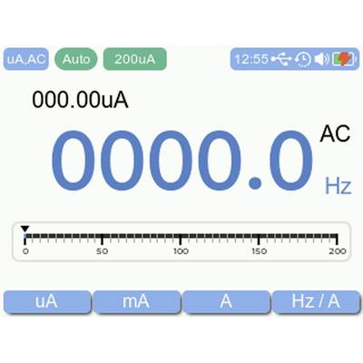 VOLTCRAFT VC-44 Hand-Multimeter und 1 Kanal Oszilloskop digital CAT III 1000 V Anzeige (Counts): 20000-12