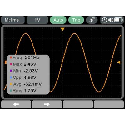 VOLTCRAFT VC-44 Hand-Multimeter und 1 Kanal Oszilloskop digital CAT III 1000 V Anzeige (Counts): 20000-17