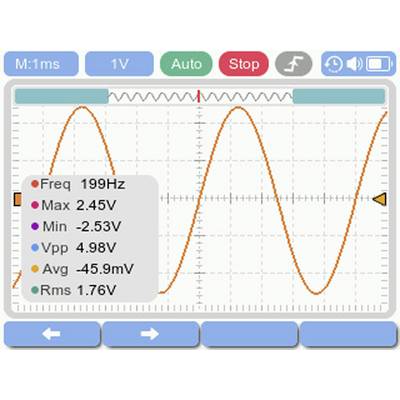 VOLTCRAFT VC-44 Hand-Multimeter und 1 Kanal Oszilloskop digital CAT III 1000 V Anzeige (Counts): 20000-18