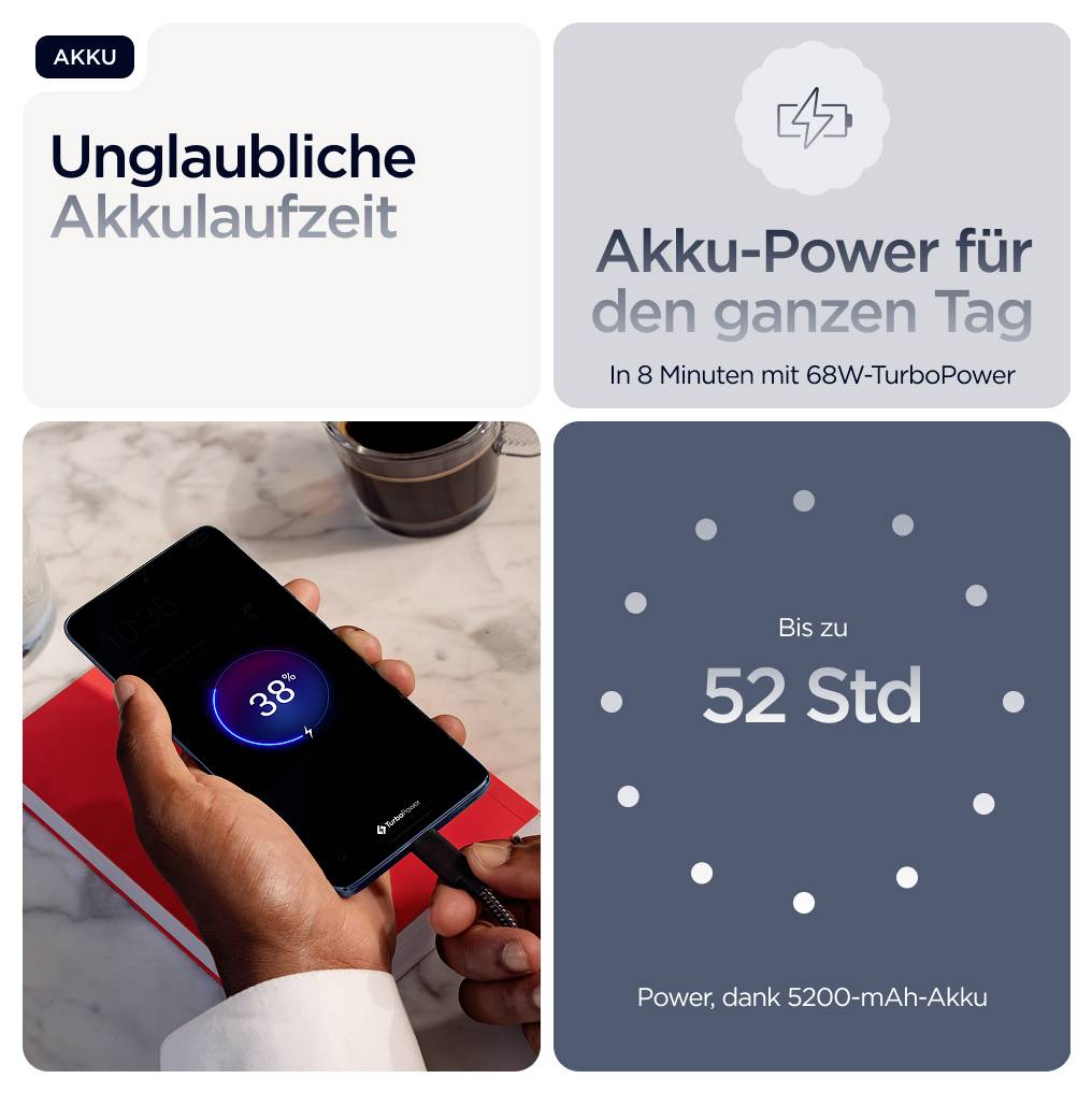 Das Bild zeigt ein rotes Smartphone mit den Worten „moto ai" und „edge 60 FUSION" auf dem Bildschirm und zeigt ein modernes, elegantes Design.