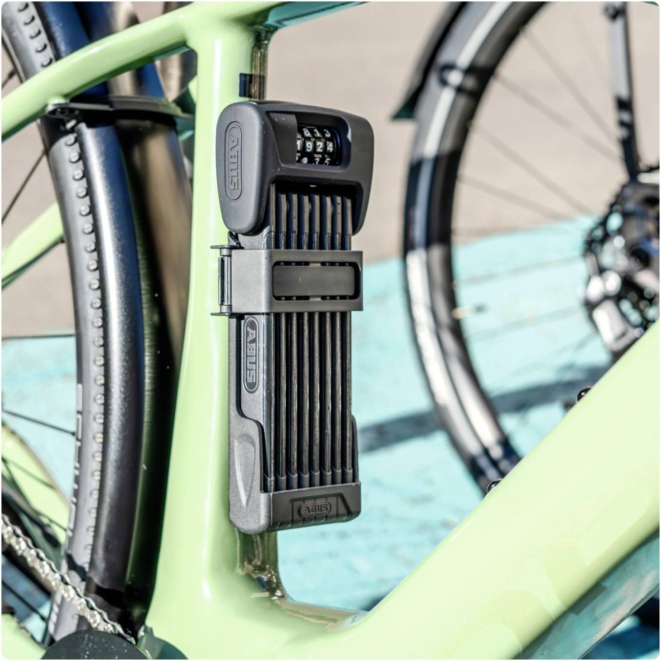 ABUS 6000C/120 Faltschloss Schwarz Zahlenschloss-1