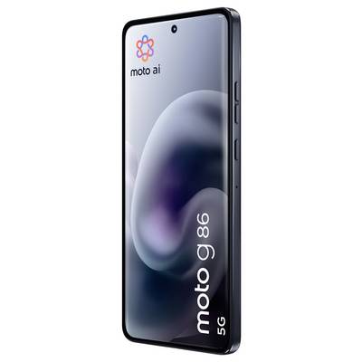 Orange-Smartphone von hinten betrachtet, mit Dual-Kameraobjektiven und Motorola-Logo.