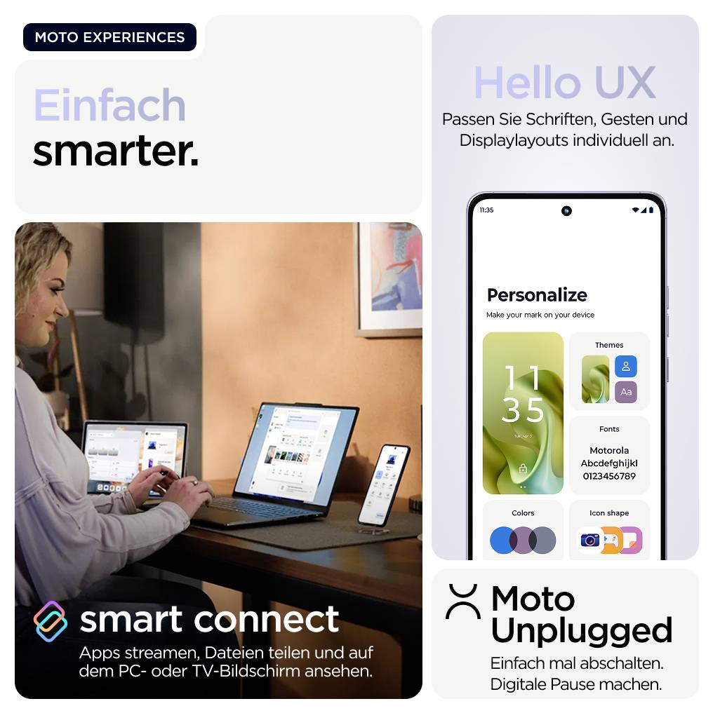Seitenansicht eines Smartphones, die das von der Rückseite hervorstehende Kameramodul und den Ladeanschluss in der Mitte an der unteren Kante hervorhebt.