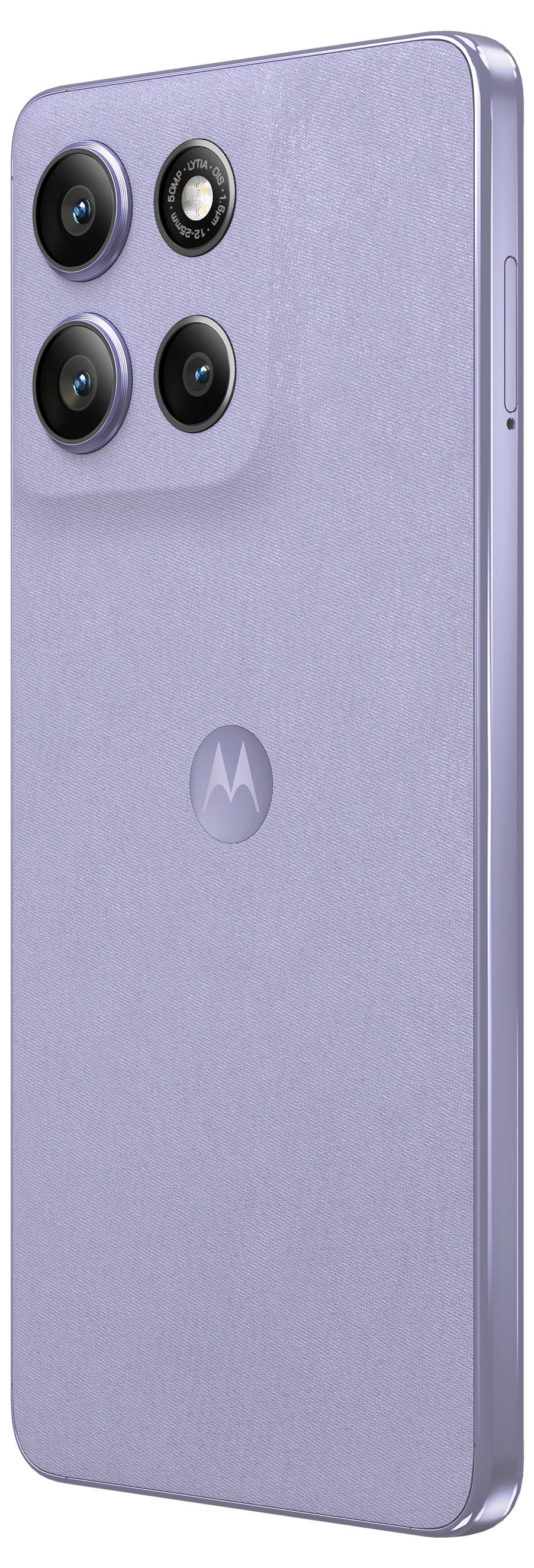 Ein grünes Smartphone von der Seite betrachtet, das Tasten und eine Kameraerhebung zeigt.