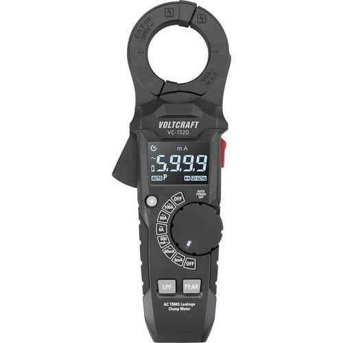 VOLTCRAFT VC-1320 Stromzange digital Anzeige (Counts): 6000