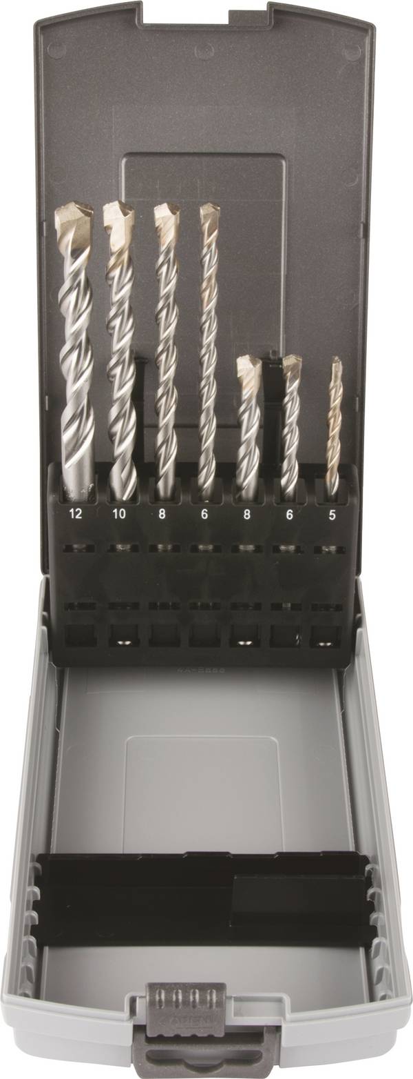 Makita  B-49046  Stein-Spiralbohrer-Set  5 mm, 6 mm, 8 mm, 10 mm, 12 mm  SDS-Plus 1 Set