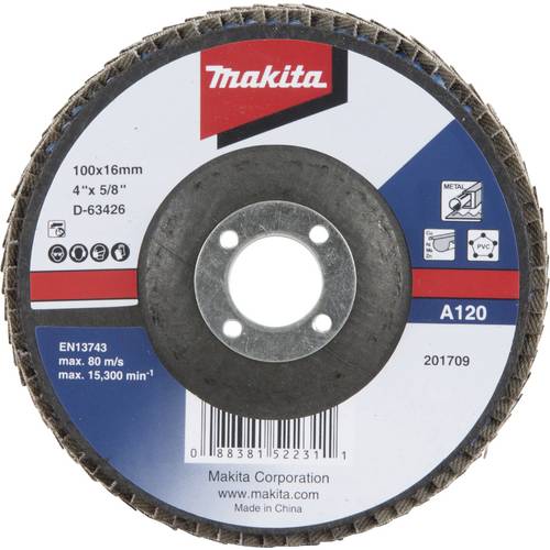 Makita D-63432 Fächerschleifscheibe Durchmesser 115 mm Körnung (num)=40 1 St.