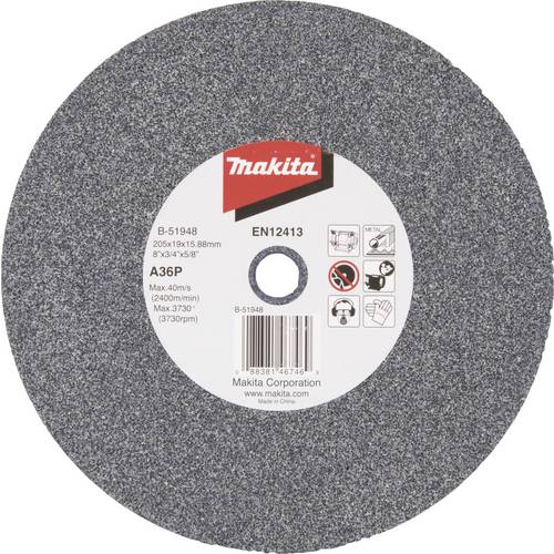 Makita B-51948 Makita Schleifstein A36P 205x19x15,88 B-51948 Durchmesser 205 mm 1 St.