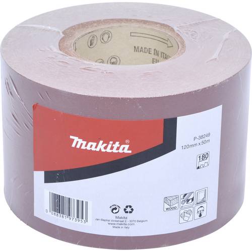 Makita P-38249 Schleifpapierrolle Körnung (num) 180 (L x B) 50 m x 120 mm 1 St.