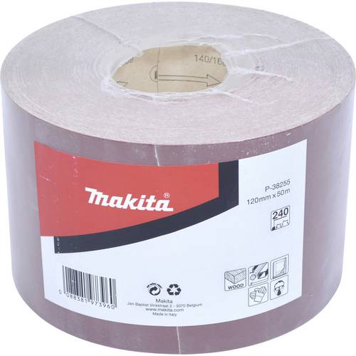 Makita P-38255 Schleifpapierrolle Körnung (num) 240 (L x B) 50 m x 120 mm 1 St.