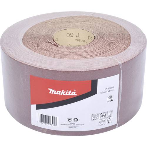 Makita P-38205 Schleifpapierrolle Körnung (num) 60 (L x B) 50 m x 120 mm 1 St.