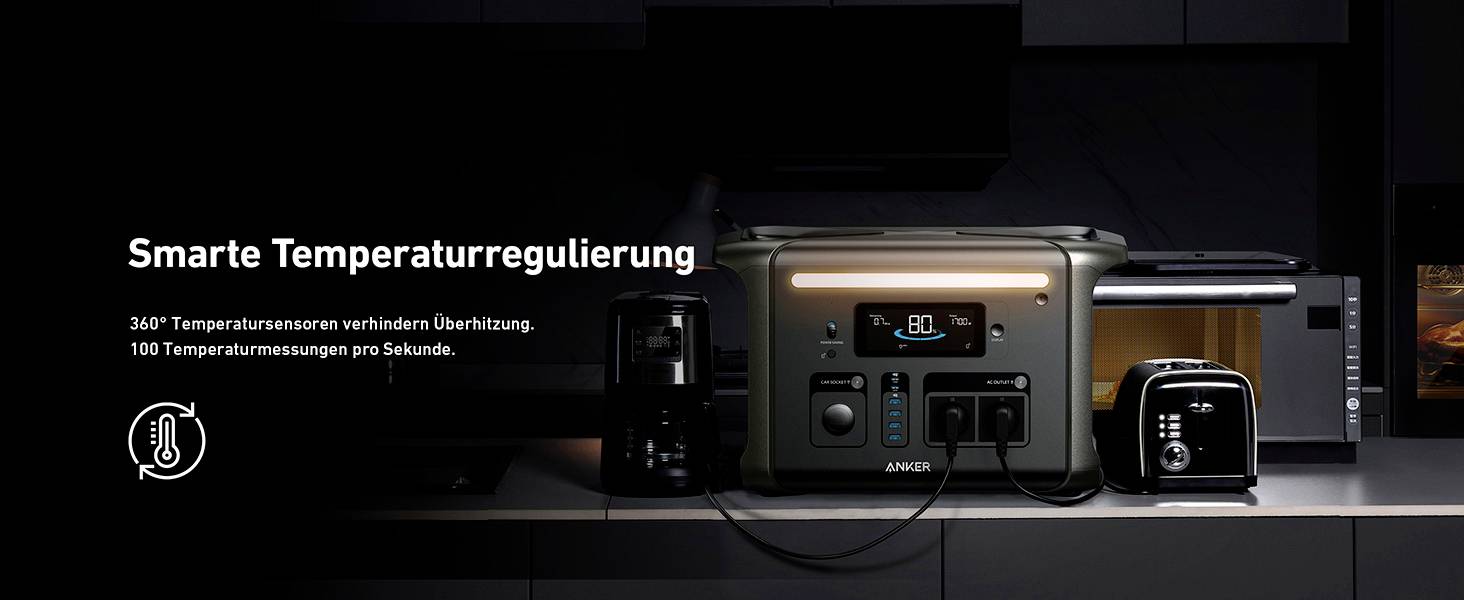 Anker SOLIX F1500 Powerstation 480 Ah Lithiumeisenphosphat LED Taschenlampe, Outdoor-14