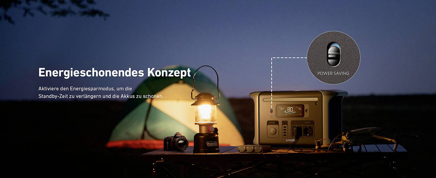 Anker SOLIX F1500 Powerstation 480 Ah Lithiumeisenphosphat LED Taschenlampe, Outdoor-24