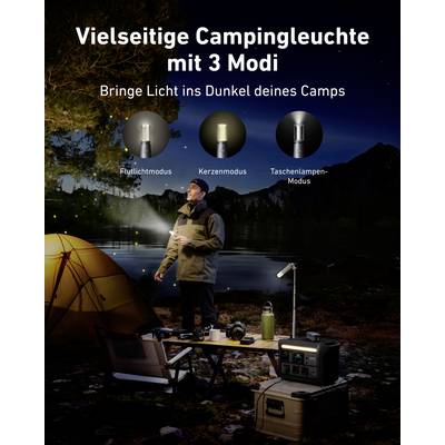 Anker SOLIX C800X Powerstation LiFePO 4 LED Taschenlampe, Outdoor-29